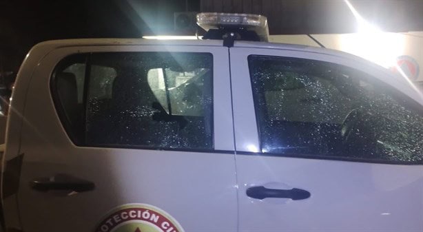 Disparan contra camionetas de Protección Civil en Tuxpan