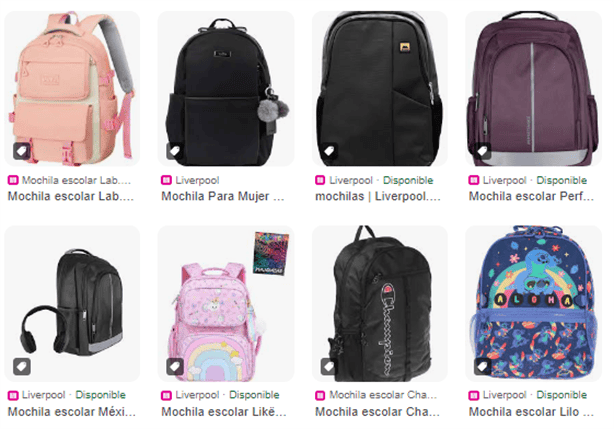 Liverpool: estas son las mochilas con descuento para el regreso a clases