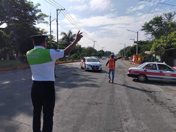 Por obra limitan circulación en carretera de Poza Rica a Sierra Totonaca