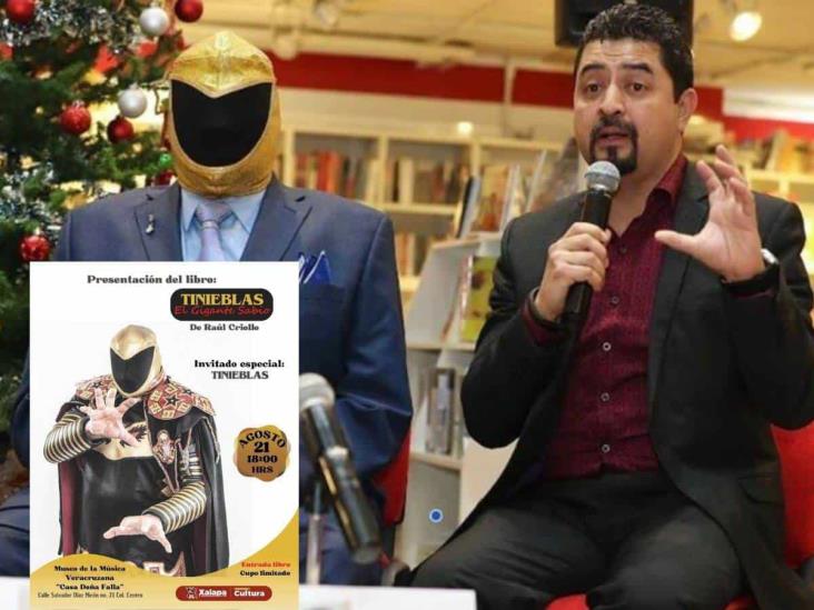 Presentarán en Xalapa libro Tinieblas El Gigante Sabio, de Raúl Criollo