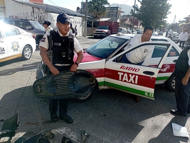 Accidente en Colonia Lourdes, de Orizaba