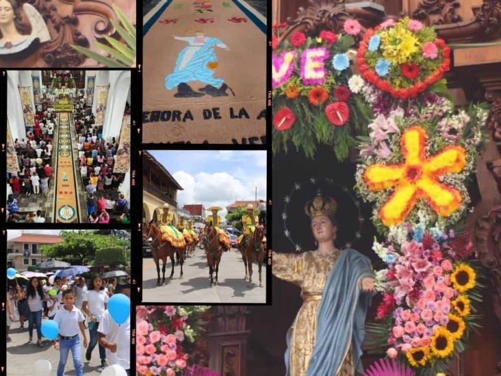 Calles de Misantla se llenan de fervor en honor a su patrona