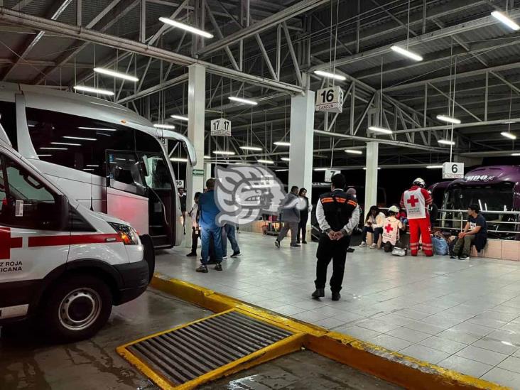 Intento de asalto a autobús de la Línea OCC procedente de Puebla sobre la Autopista Orizaba- Córdoba