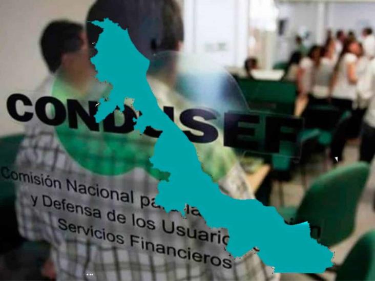 Condusef atiende 8 mil quejas en Veracruz por servicios financieros