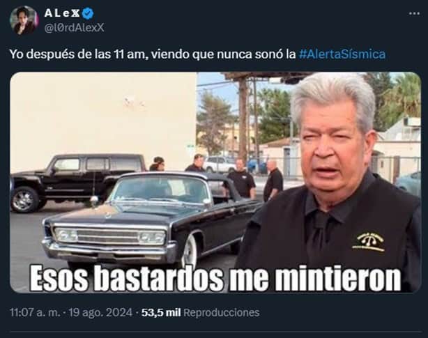 ¿Y la alerta sísmica? Los mejores memes por el ‘simulacro’ en teléfonos celulares