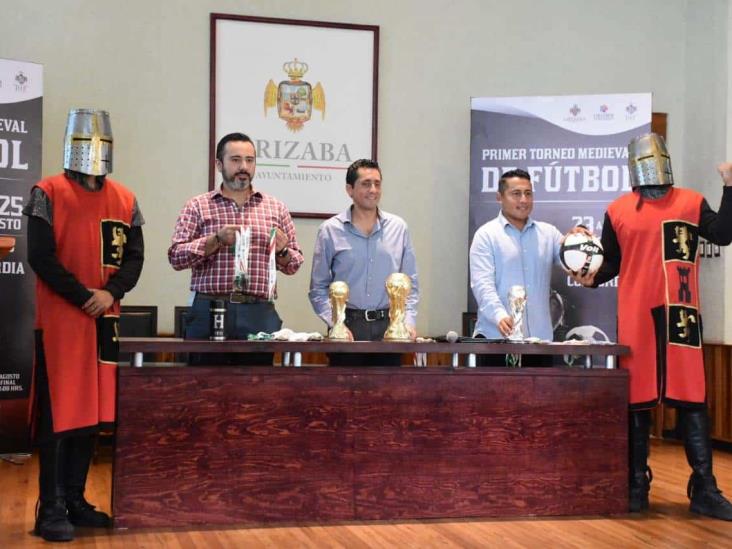 Anuncian primer Torneo Medieval de Fútbol en Orizaba