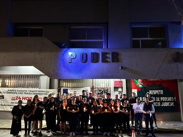 Paran labores trabajadores del Poder Judicial de la Federación, en Córdoba