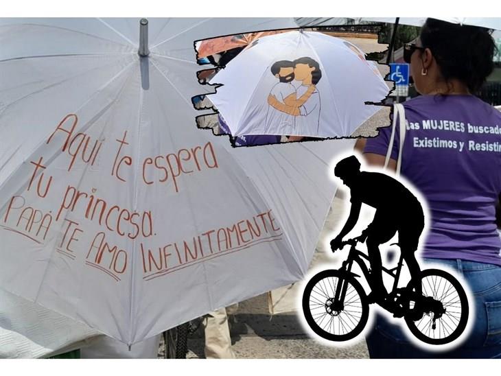 Invitan a ciclistas a rodada en Xalapa por los desaparecidos en Veracruz