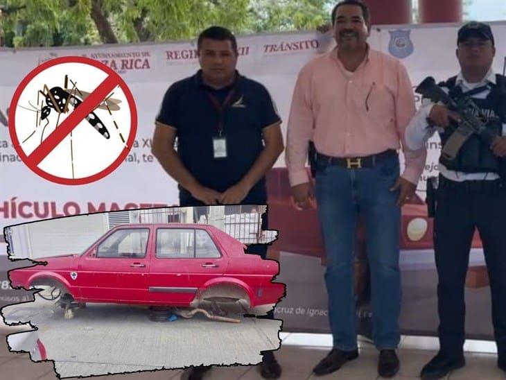 No más autos maceta en Poza Rica por el bien de la ciudadanía