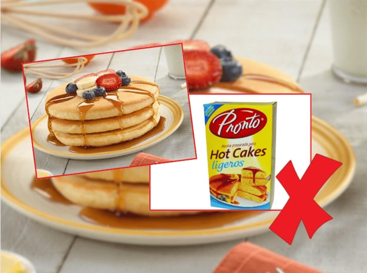 Estas son las peores harinas de hot cakes para niños, según Profeco ¡te contamos! 