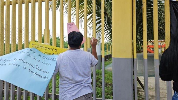 Levantan toma de telebachillerato de Tihuatlán, iniciarán clases la próxima semana