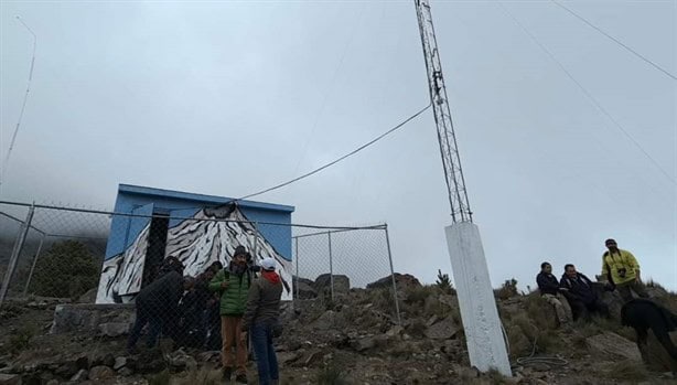 Inauguran tercer Sistema de Red Sismológico en el volcán Pico de Orizaba