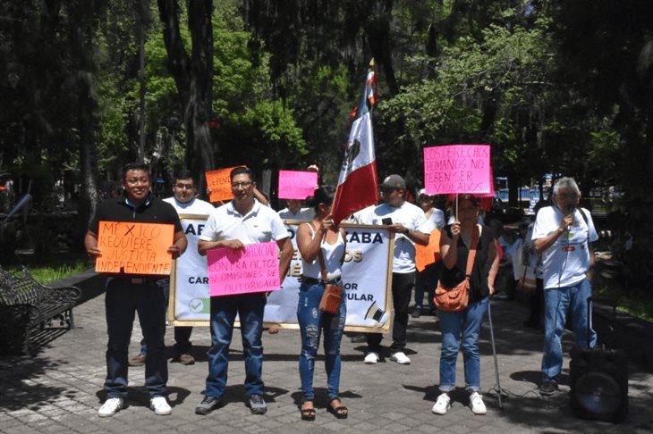 Protestan en Orizaba contra la reforma al Poder Judicial