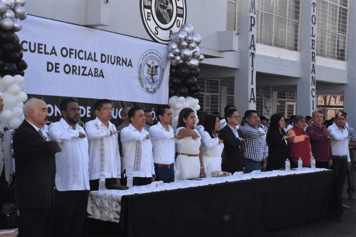 En el marco de su 200 aniversario, nuevo ciclo escolar en la ESBO de Orizaba