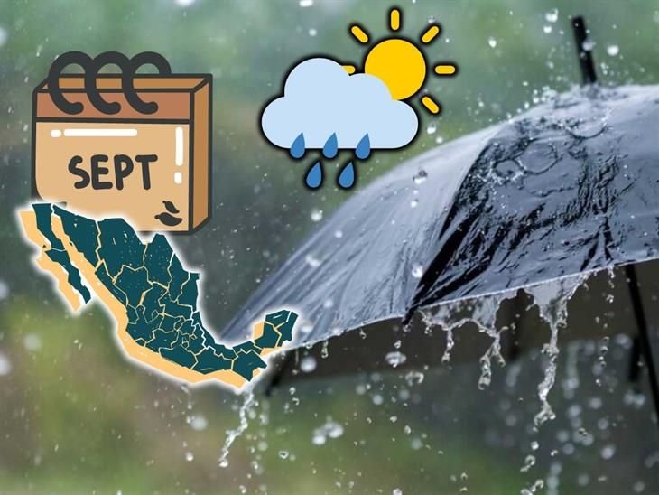 ¿Cómo será el clima en septiembre en México? Este es el pronóstico