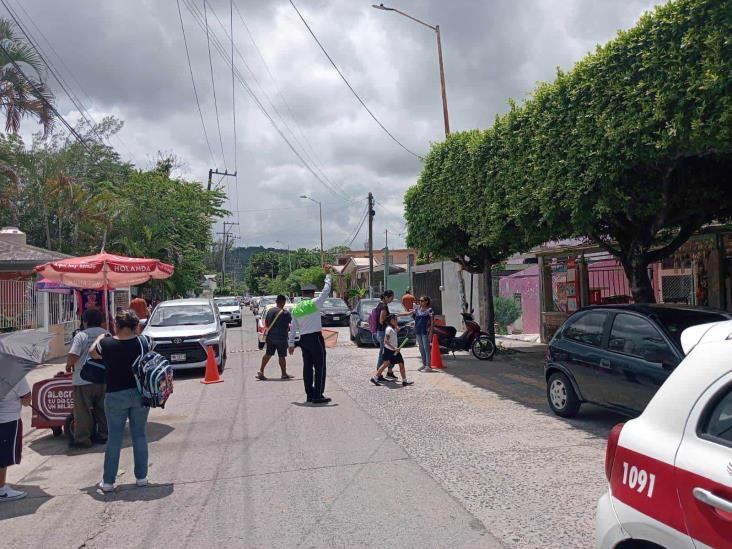 Despliegan en Poza Rica operativo vial por regreso a clases