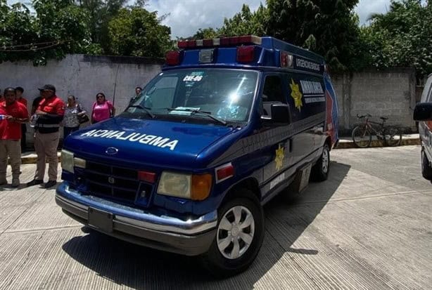 Incorporan ambulancia moderna al servicio de emergencias de Colipa