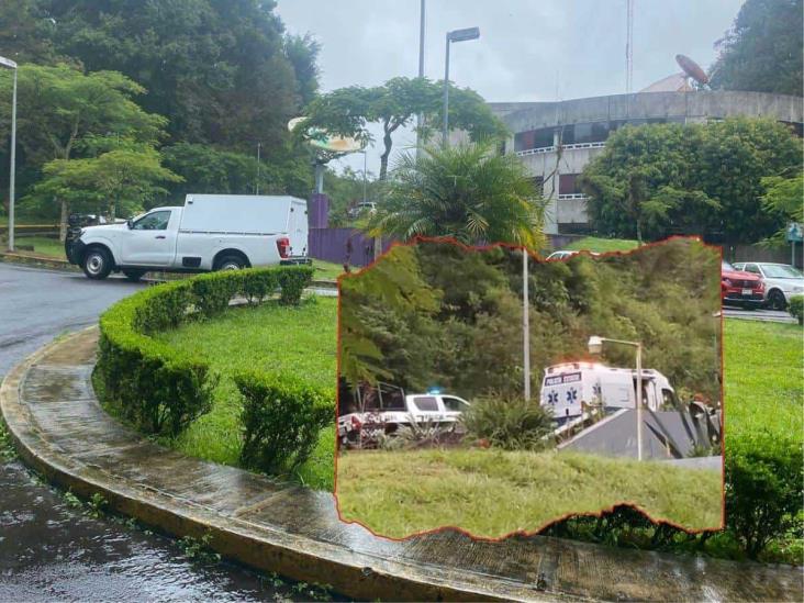 Muere trabajador de Radio Televisión de Veracruz en Xalapa al caer de una escalera