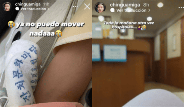 Chingu Amiga en el hospital ¿Qué le pasó?