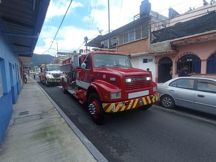 Se registra incendio al interior de un domicilio de Orizaba