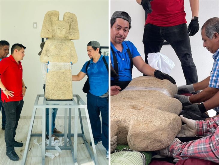 Escultura de la joven de Amajac regresa a Álamo; concluyó su restauración en el INAH