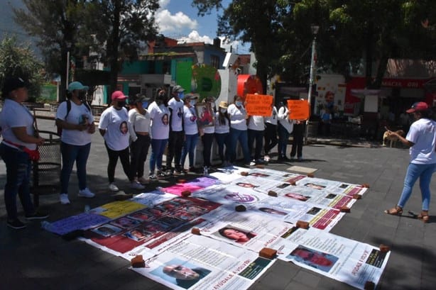 Buscamos a nuestros hijos, no a los culpables: familias de desaparecidos en Veracruz