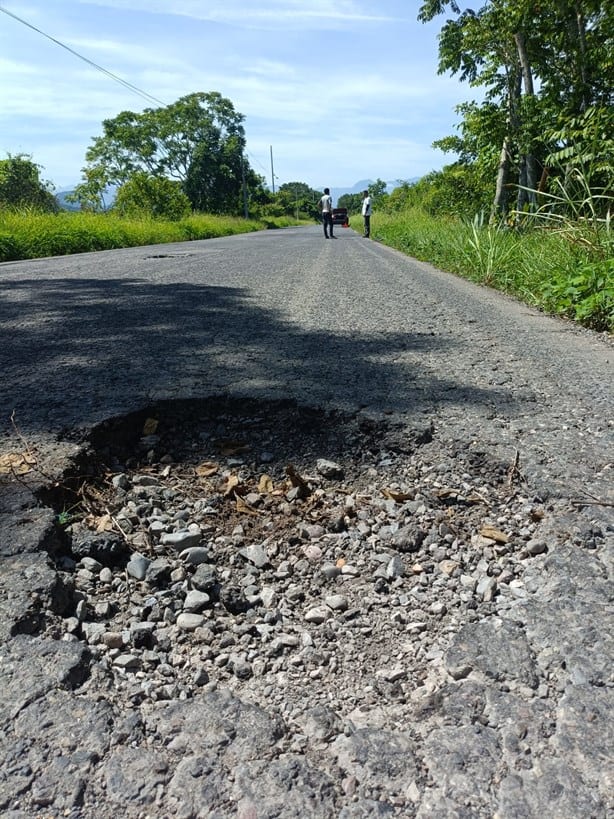 Impacto de los baches en la carretera Misantla-Martínez