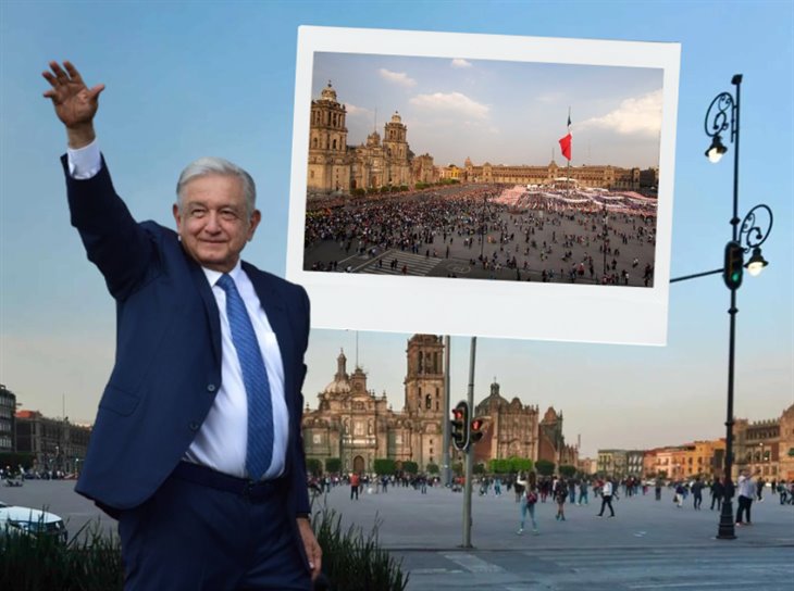 AMLO rinde su sexto y último informe de Gobierno en el Zócalo de la Ciudad de México