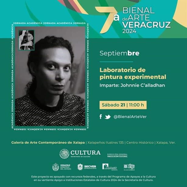 Ya viene la Jornada Académica de la 7ª Bienal de Arte Veracruz 2024; conoce las actividades