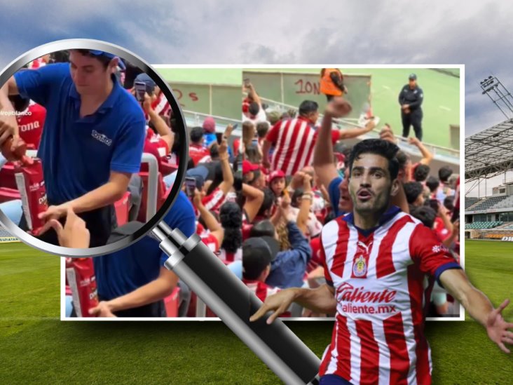 Vendedor del Estadio Akron se hace VIRAL por apoyar a Chivas; ahora lo buscan para recompensarlo