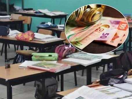 Pudrición en la SEV. De a 1.50 por alumno