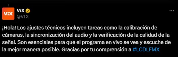 ViX responde a quejas por cortes durante transmisión de La Casa de los Famosos