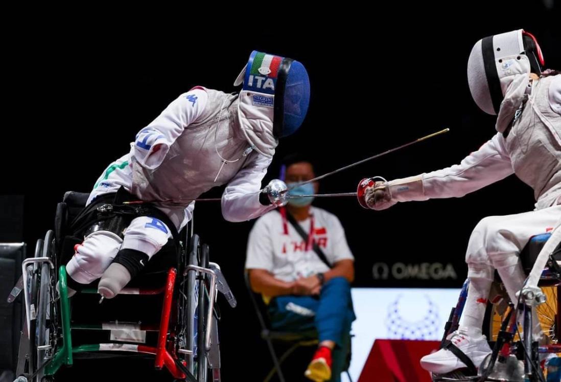 Sorprende Beatrice Vio al quedarse con bronce en esgrima