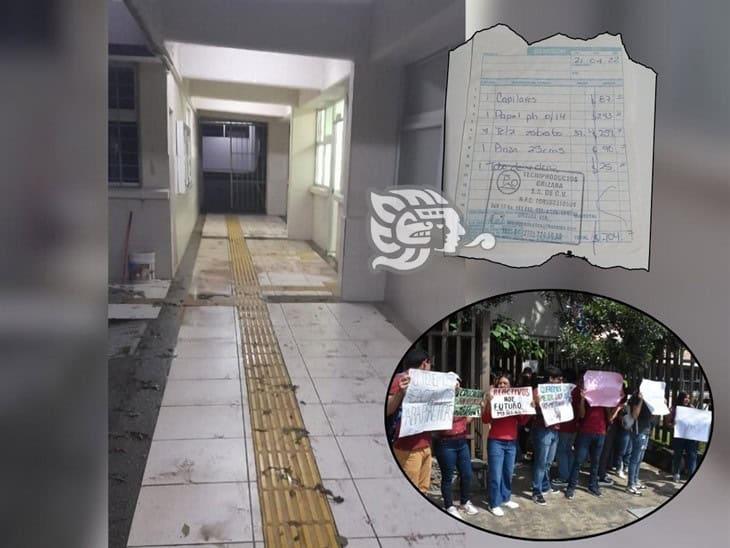 Mantenimiento en Facultad de Ciencias Químicas de Orizaba ha iniciado a conveniencia, sospechan alumnos