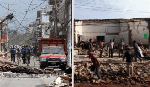 Familias zapotecas conmemoran el aniversario luctuoso del sismo del 7 de septiembre en Oaxaca