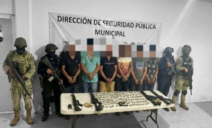 Seis detenidos tras enfrentamiento armado en Papantla