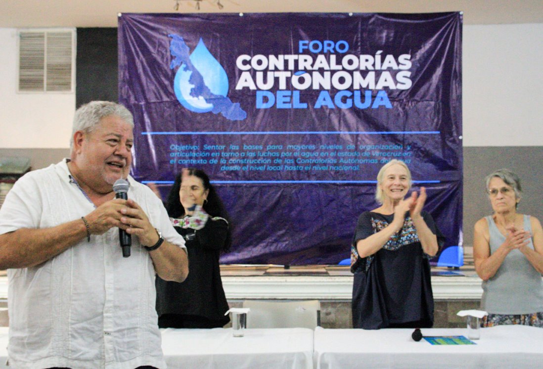 Realizan Foro para la creación de las Contralorías Autónomas del Agua en Veracruz