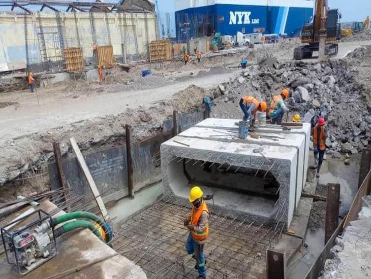 ASIPONA afirma que pronto concluirá obra de colector pluvial en zona federal 