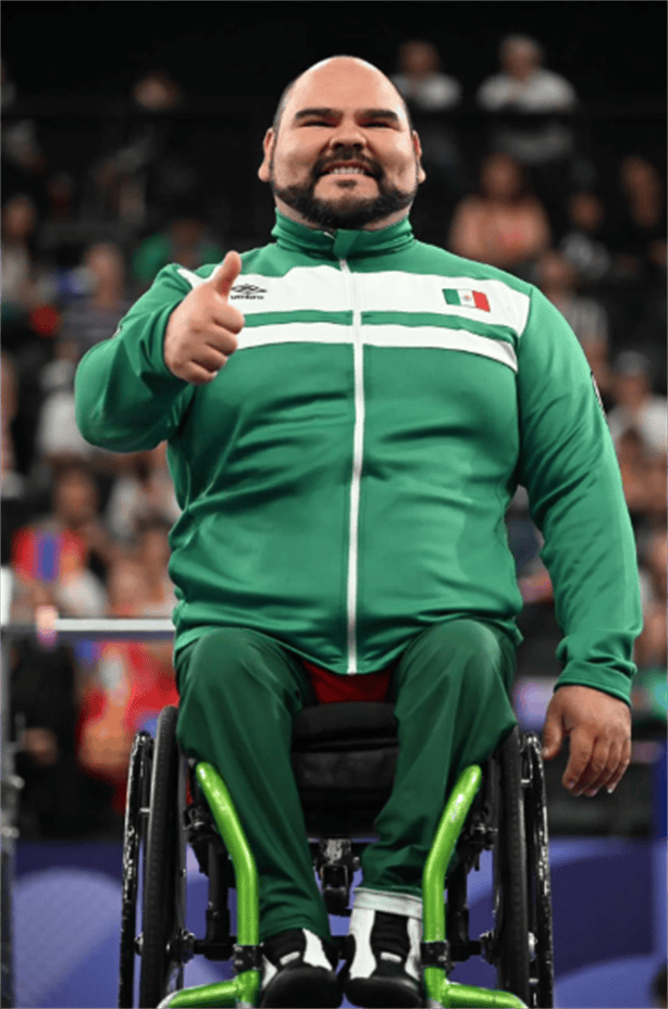 El mexicano Jesús Castillo gana medalla de bronce en para powerlifting en los Juegos Paralímpicos 2024