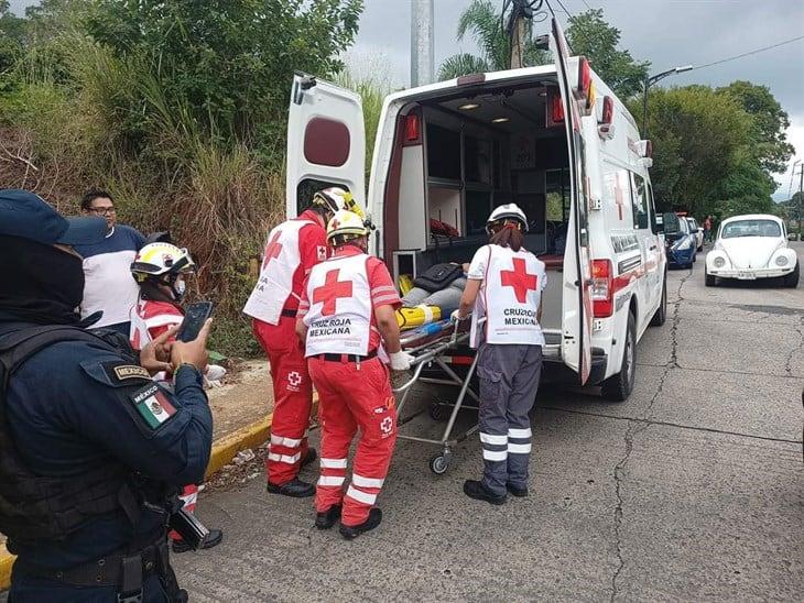 Accidente en Colonia Paraíso de Córdoba deja una mujer severamente lesionada