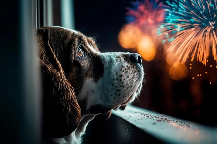 Protege a tus mascotas del peligro de la pirotecnia en estas Fiestas Patrias