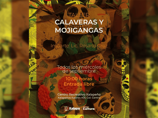 Invitan a taller de creación de calaveras en Xalapa: ¿cuándo y dónde? 