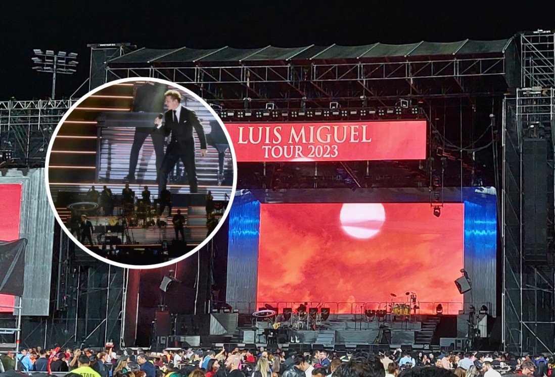 Así fue el último concierto de Luis Miguel en Veracruz | VIDEO