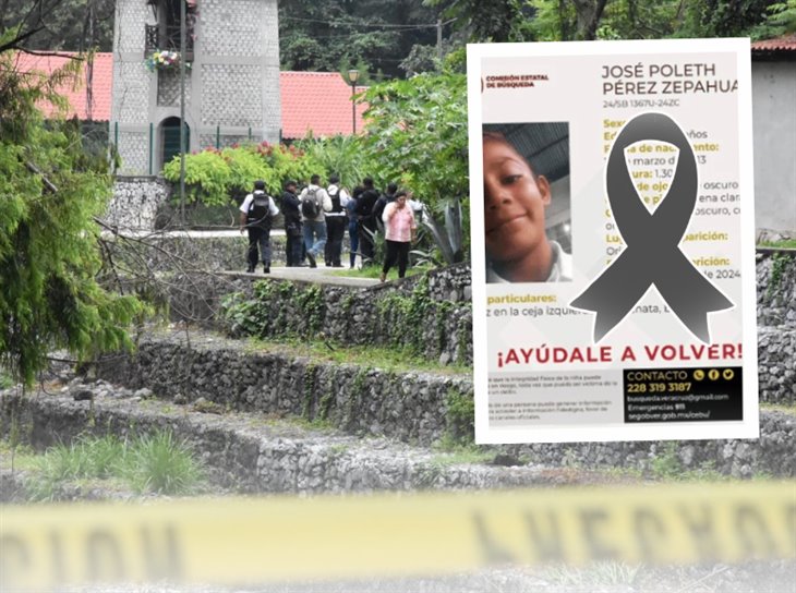 Localizan sin vida a José Poleth a un costado del río Orizaba; tenía 11 años (+Video)