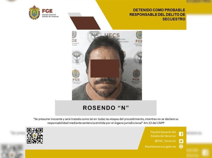 Hombre es detenido en Córdoba; es presunto responsable de secuestro