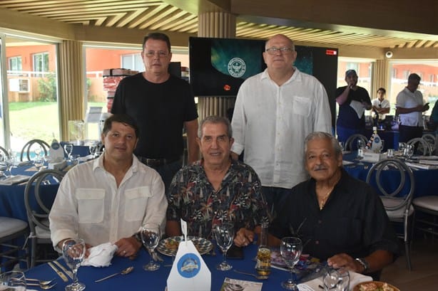 Realizan comida rompehielos previa al IX Torneo Marlín Azul 2024 de Masters del Golfo