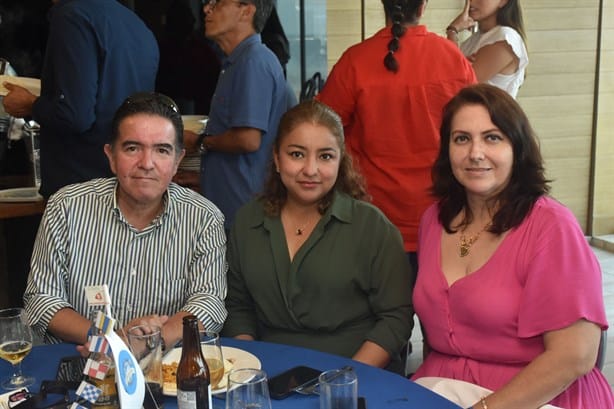 Realizan comida rompehielos previa al IX Torneo Marlín Azul 2024 de Masters del Golfo