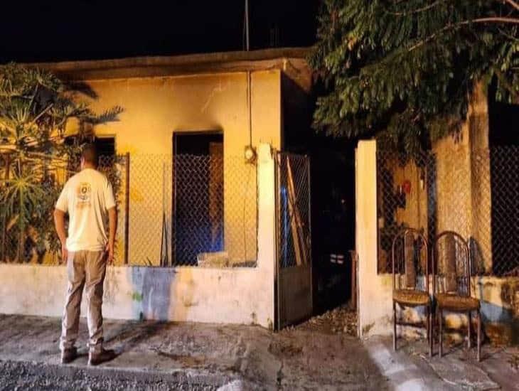 Hombre presuntamente le prende fuego a su propia vivienda en Úrsulo Galván