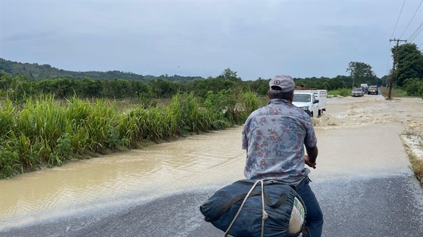 Alerta en Álamo por desbordamiento de arroyo Estero del Ídolo