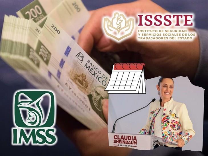 Pago de Pensión IMSS e ISSSTE se retrasaría por toma de posesión de Sheinbaum; esta sería la fecha